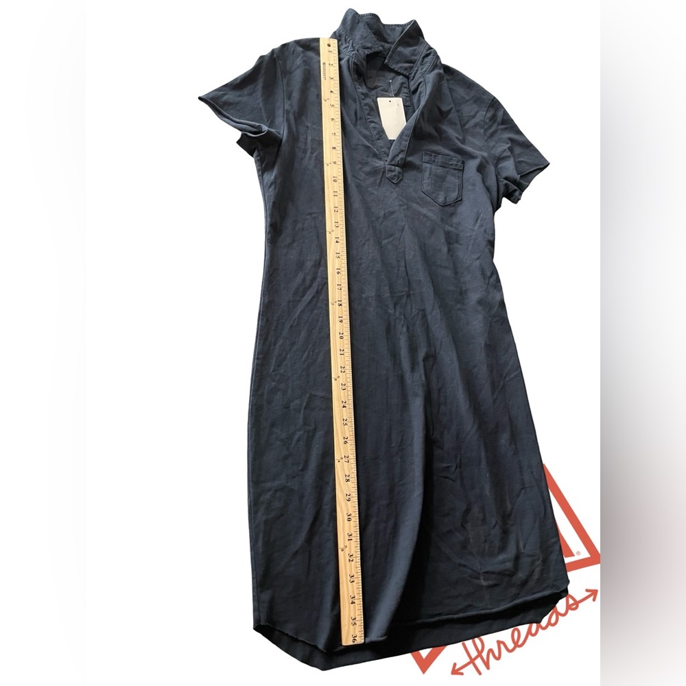 Frank & Eileen Navy Short Sleeve Top - Picture 4 of 5